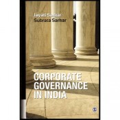 Sage Publication's Corporate Governance in India [HB] by Jayati & Subrata Sarkar